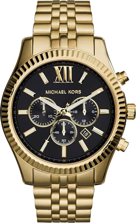 michael kors chocolate watch amazon|cheap Michael Kors men's watches.